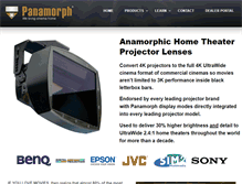 Tablet Screenshot of panamorph.com